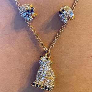 Kate spade Polar Bear necklace and earring set